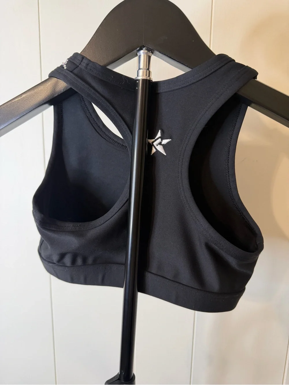 Rebel Athletics black racerback
